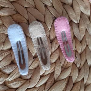 Заколки с вышивкой - фото 5