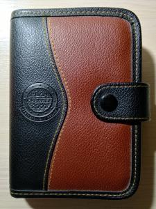 Кожаный органайзер-ежедневник Franklin Covey (черно-коричневый)